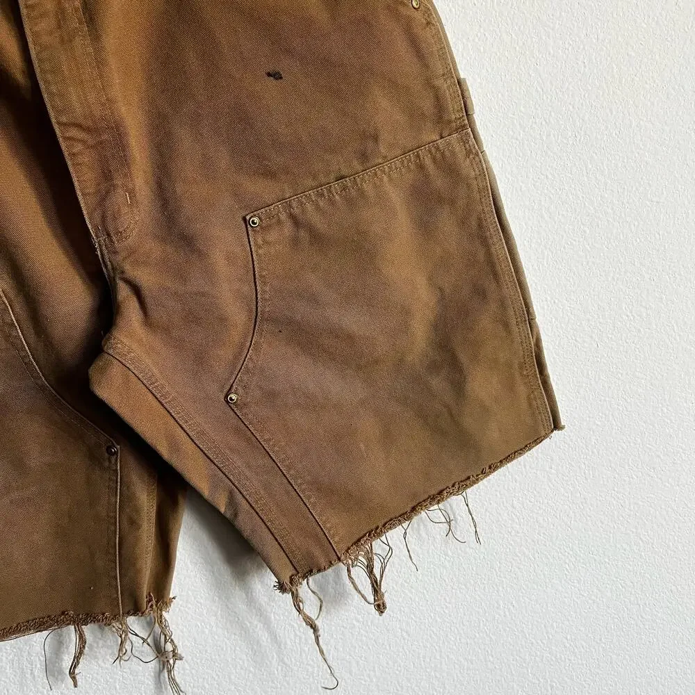 Carhartt brown double knee work wear carpenter pants